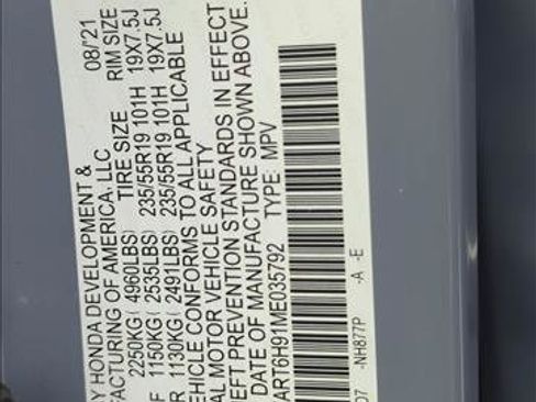 Used 2021 Honda CR-V Touring image 30