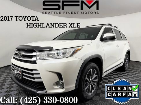 Used 2017 Toyota Highlander XLE AWD/4WD image 1