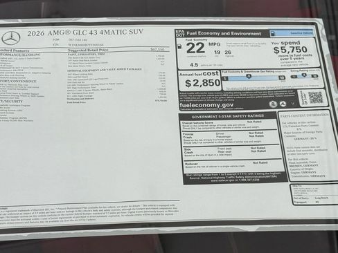 New 2026 Mercedes-Benz GLC 43 AMG 4MATIC image 31