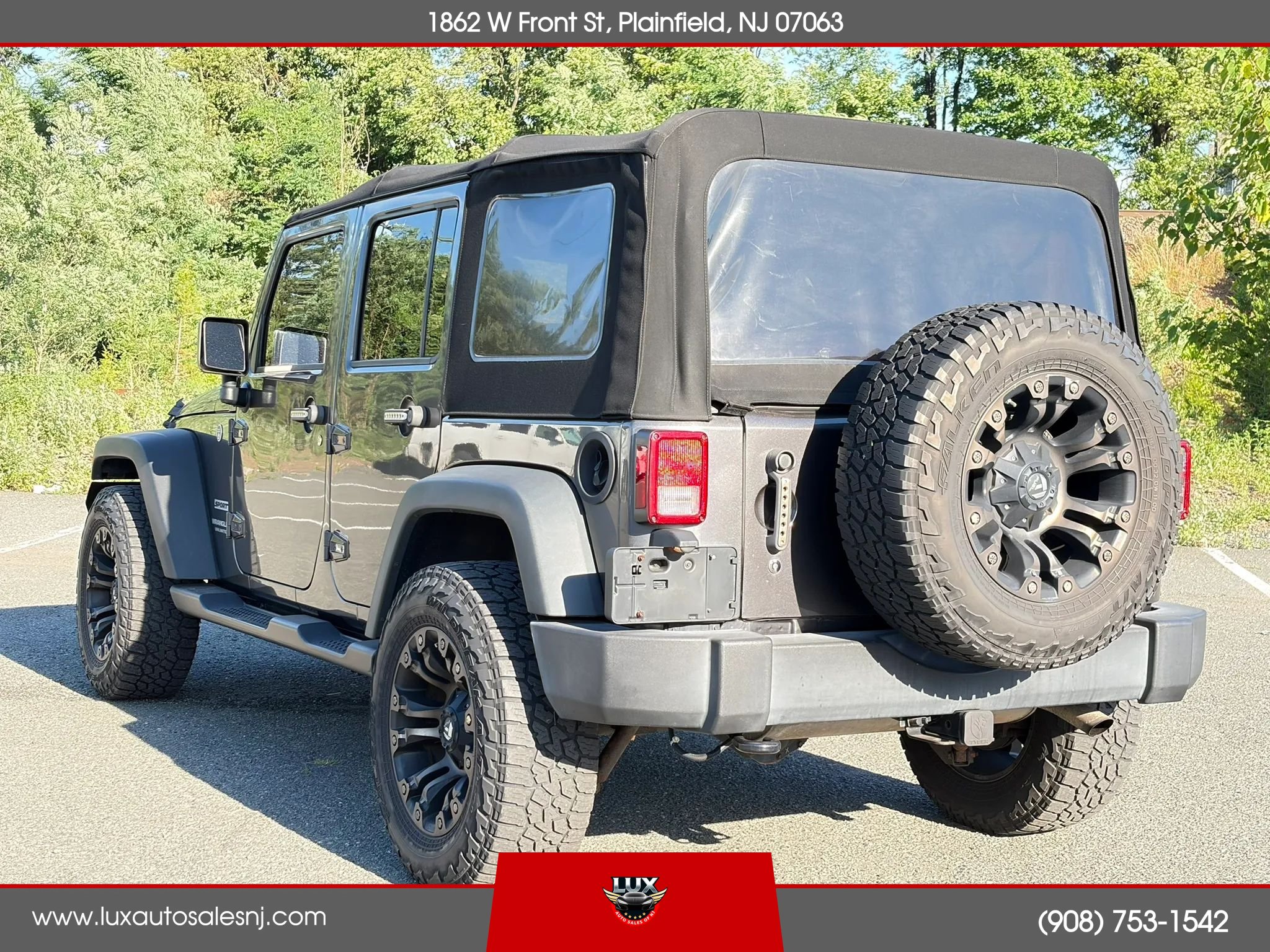 Used 2016 Jeep Wrangler Unlimited Sport w/ Quick Order Package 24S AWD/4WD image 8