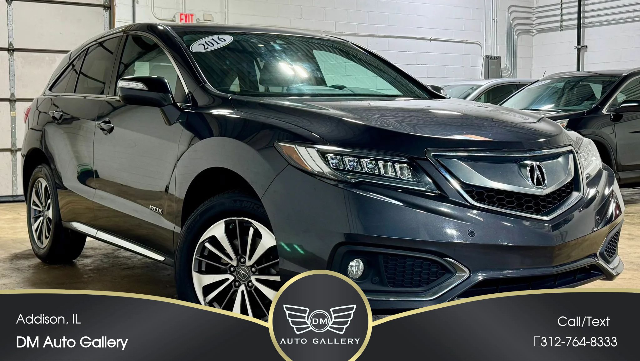 Used 2016 Acura RDX w/ Advance Package AWD/4WD image 3