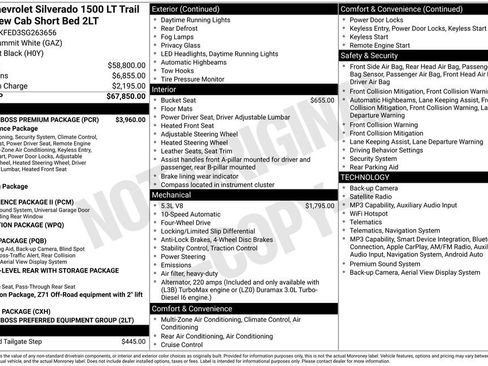 Used 2025 Chevrolet Silverado 1500 LT Trail Boss w/ LT Trail Boss Premium Package AWD/4WD image 6
