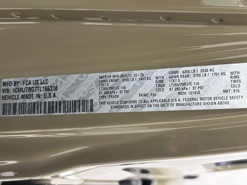 New 2026 Jeep Gladiator Rubicon image 23