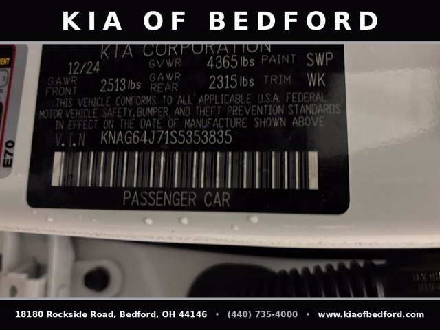 Certified 2025 Kia K5 GT-Line FWD image 14