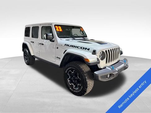 Used 2023 Jeep Wrangler Unlimited Rubicon 4xe w/ Cold Weather Group AWD/4WD image 3