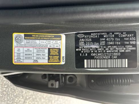 New 2026 Hyundai Elantra Hybrid FWD image 26
