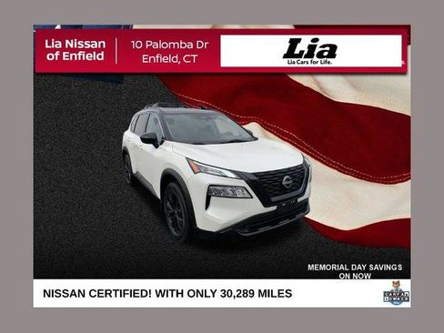 Certified 2023 Nissan Rogue SV w/ SV Premium B Package AWD/4WD image 1
