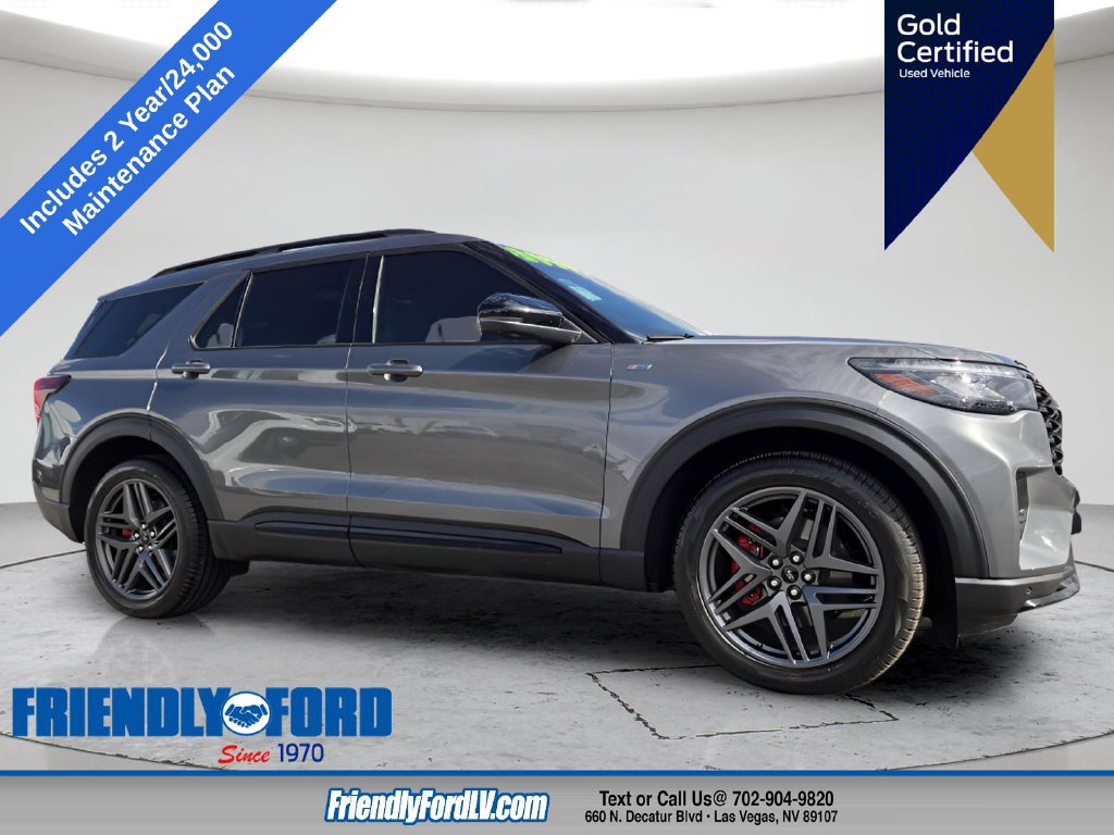 Certified 2025 Ford Explorer ST-Line w/ Premium Package RWD image 1