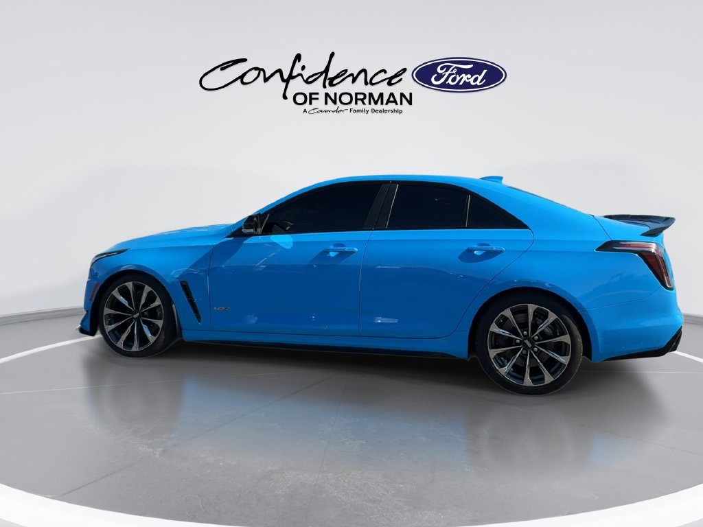 Used 2022 Cadillac CT4 V Blackwing w/ Carbon Fiber 1 Package RWD image 7