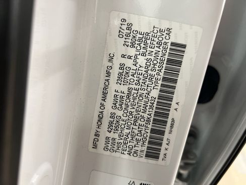 Used 2019 Honda Accord EX-L image 24