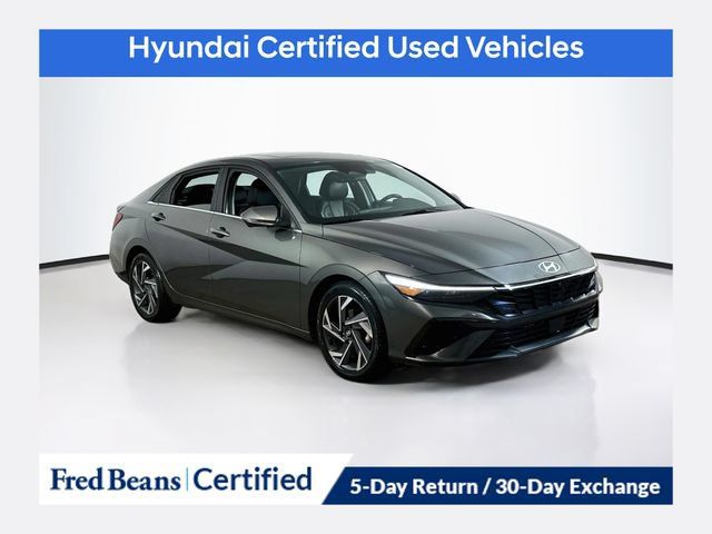 Certified 2024 Hyundai Elantra Limited FWD image 1