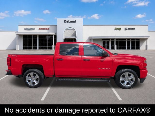 Used 2018 Chevrolet Silverado 1500 Custom w/ Custom Value Package AWD/4WD image 3