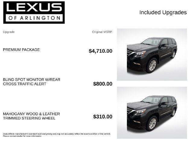 Used 2015 Lexus GX 460 w/ Premium Package AWD/4WD image 4