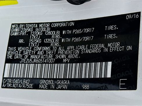 Used 2016 Toyota 4Runner SR5 Premium image 12