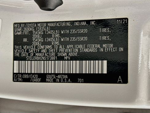 Used 2022 Toyota Highlander XSE AWD/4WD image 12