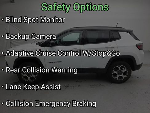 Used 2022 Jeep Compass Trailhawk w/ Trailhawk Elite Group AWD/4WD image 9