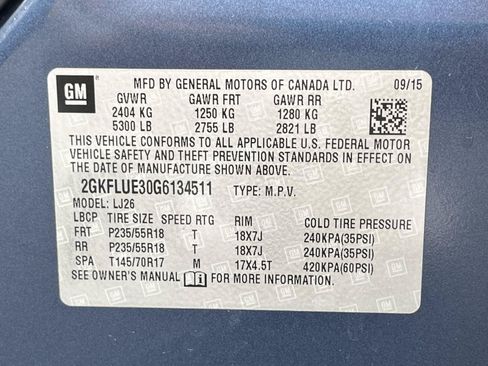 Used 2016 GMC Terrain SLT AWD/4WD image 32