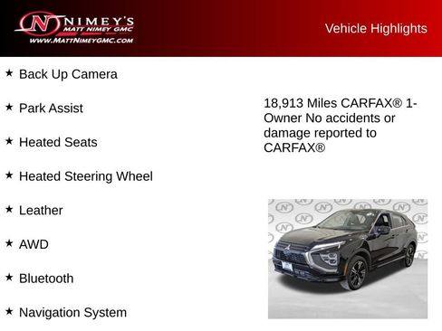 Used 2024 Mitsubishi Eclipse Cross SEL AWD/4WD image 5