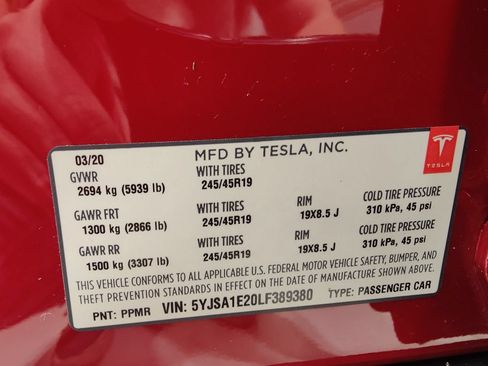 Used 2020 Tesla Model S Long Range Plus AWD/4WD image 22