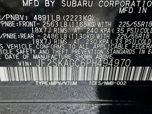 Certified 2023 Subaru Forester Sport AWD/4WD image 27