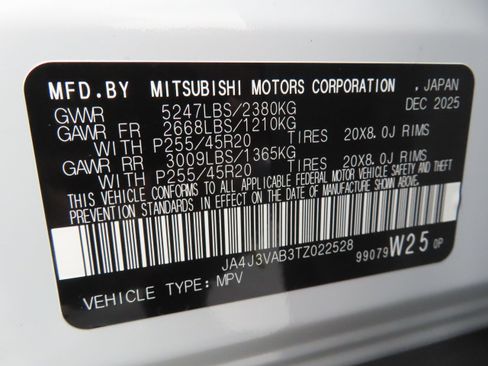 New 2026 Mitsubishi Outlander SE FWD image 28