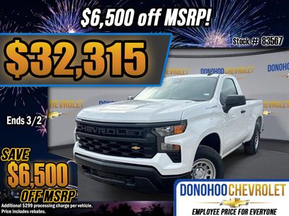 New 2026 Chevrolet Silverado 1500 W/T w/ WT Value Package