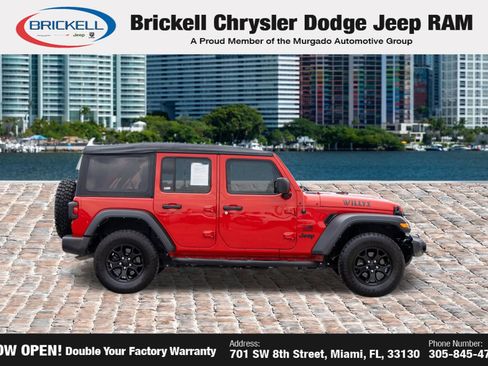 Used 2022 Jeep Wrangler Unlimited Sport AWD/4WD image 4
