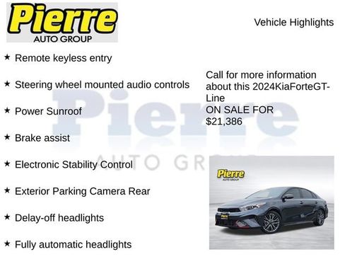 Used 2024 Kia Forte GT-Line w/ GT-Line Premium Package FWD image 14