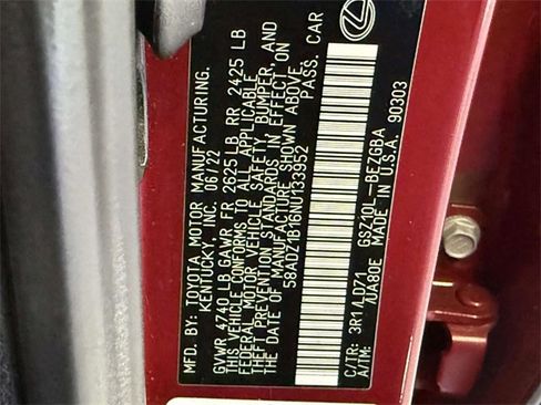 Certified 2022 Lexus ES 350 w/ Premium Package image 33