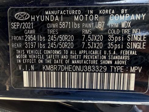 Used 2022 Hyundai Palisade Calligraphy AWD/4WD image 36