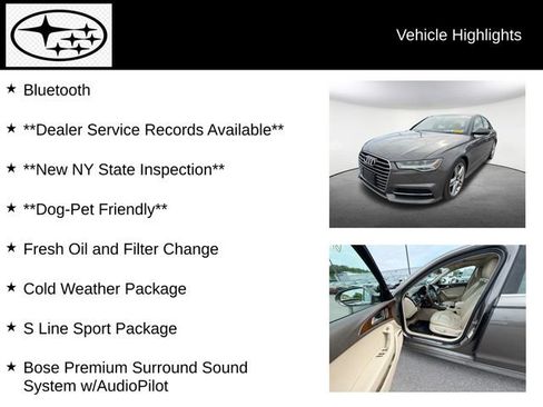 Used 2016 Audi A6 2.0T Premium Plus w/ Premium Plus Package AWD/4WD image 11