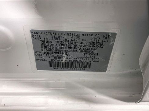 Used 2025 Nissan Versa SR w/ Trunk Package FWD image 43