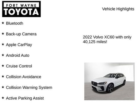 Used 2022 Volvo XC60 T8 R-Design w/ Advanced Package AWD/4WD image 8