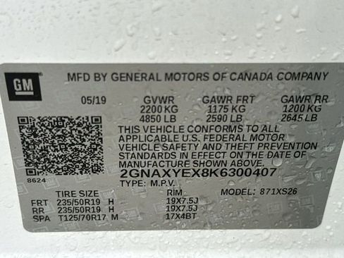 Used 2019 Chevrolet Equinox Premier w/ Premier Redline Edition image 30