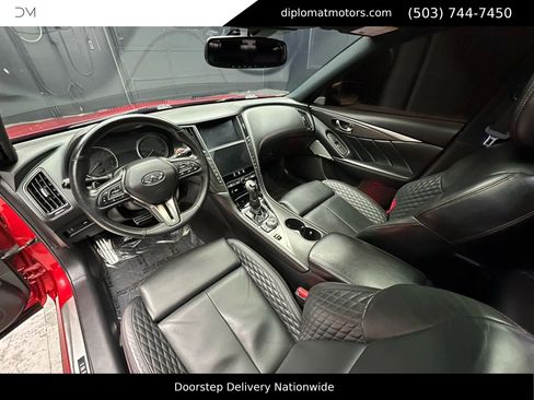 Used 2021 INFINITI Q50 Red Sport 400 w/ Proactive Package image 13