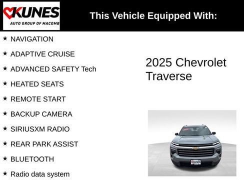 Used 2025 Chevrolet Traverse LT AWD/4WD image 4