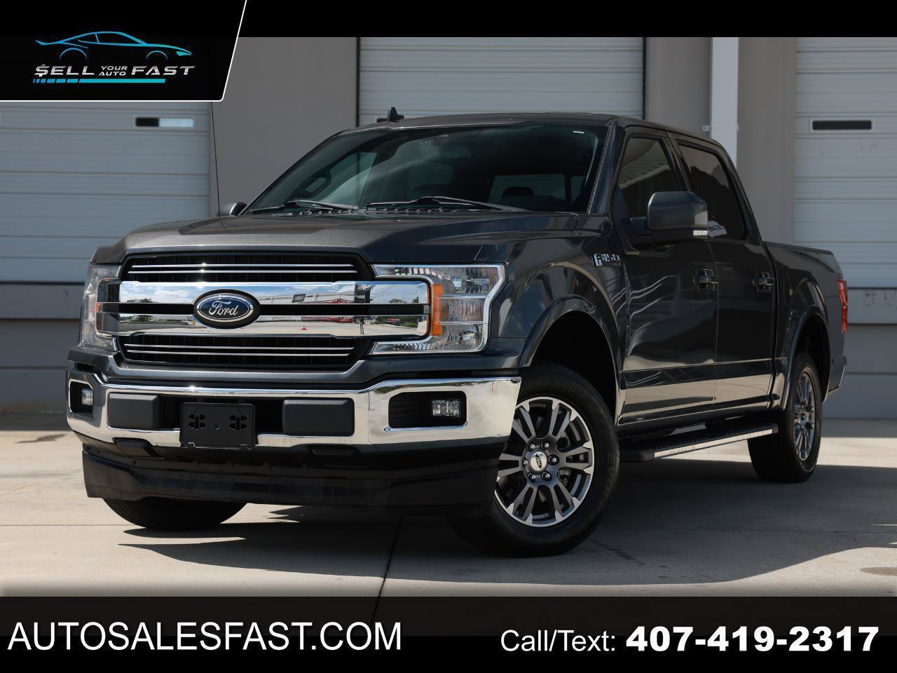 Used 2020 Ford F150 Lariat w/ Lariat Bed Utility Package RWD image 1