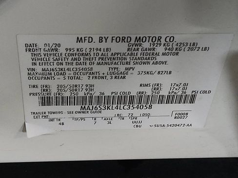 Used 2020 Ford EcoSport Titanium AWD/4WD image 33