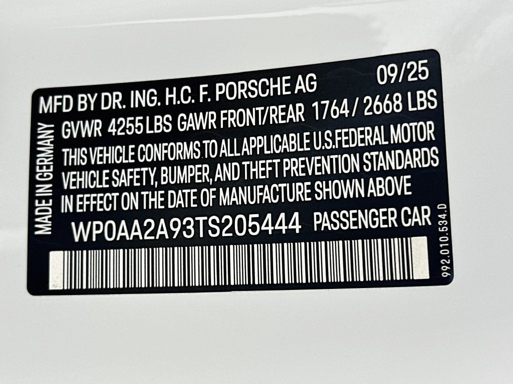 Certified 2026 Porsche 911 Carrera T RWD image 30