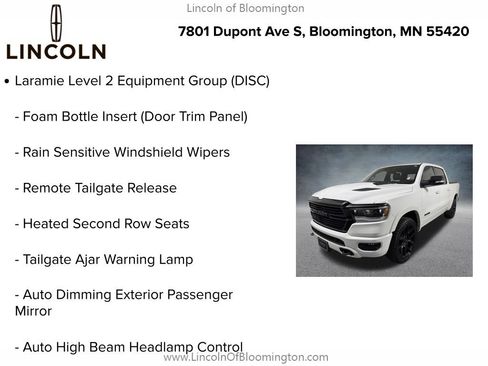 Used 2021 RAM 1500 Laramie AWD/4WD image 9