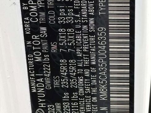 Used 2023 Hyundai Kona Limited w/ Cargo Package image 38