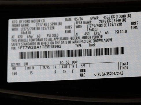 New 2026 Ford F250 XL w/ STX Appearance Package AWD/4WD image 33
