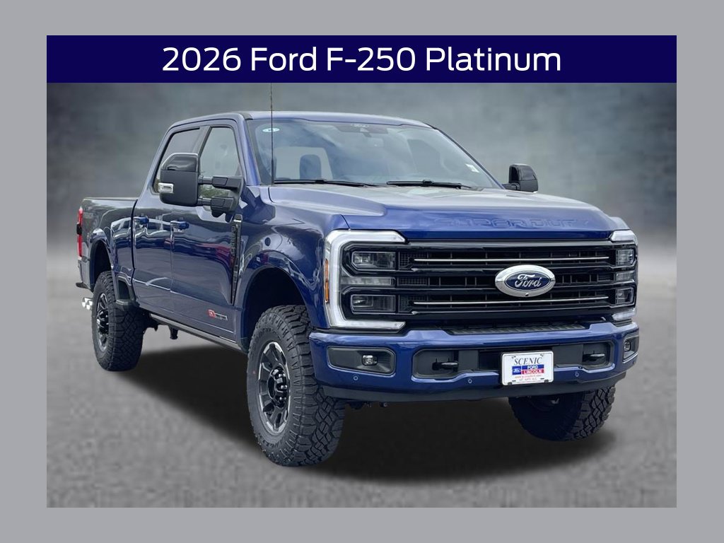New 2026 Ford F250 Platinum w/ Tremor Off-Road Package AWD/4WD 360° Tour