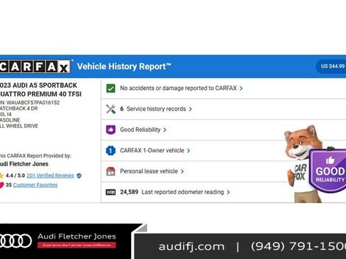 Used 2023 Audi A5 2.0T Premium w/ Convenience Package image 2