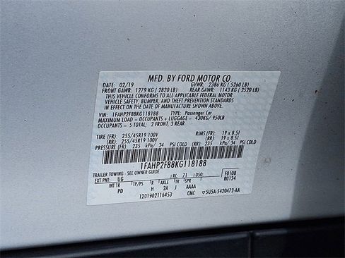 Used 2019 Ford Taurus Limited image 25