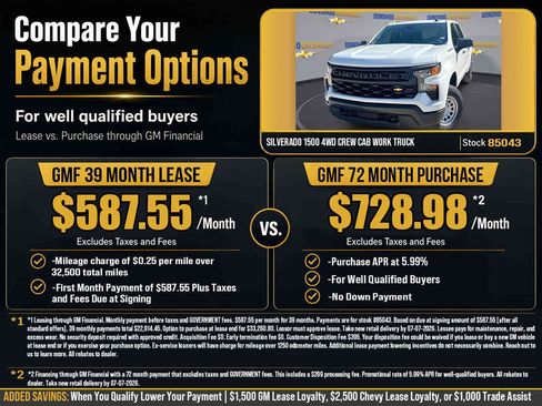 New 2026 Chevrolet Silverado 1500 W/T w/ WT Value Package AWD/4WD image 2