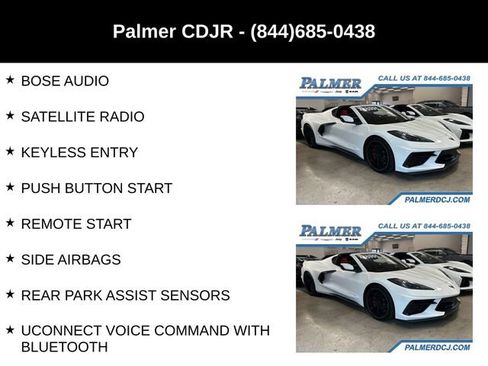 Used 2022 Chevrolet Corvette Stingray Preferred Cpe w/ Battery Protection Package RWD image 12
