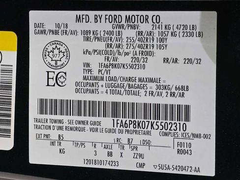 Used 2019 Ford Mustang Bullitt RWD image 31