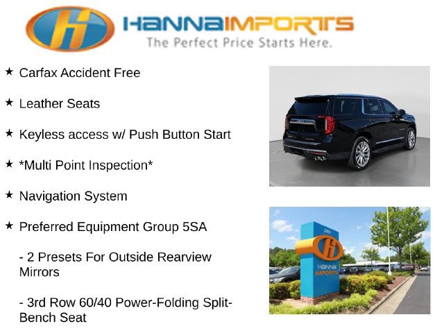 Used 2023 GMC Yukon Denali w/ Max Trailering Package AWD/4WD image 8
