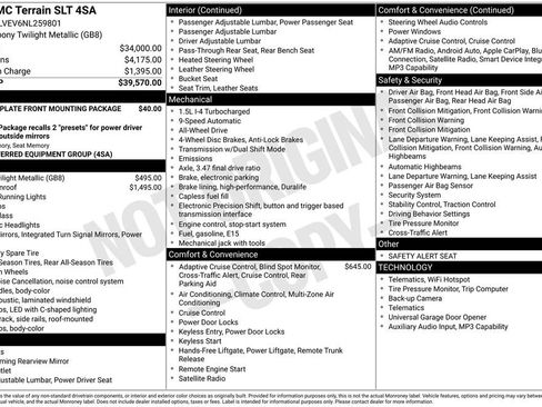 Certified 2022 GMC Terrain SLT AWD/4WD image 5
